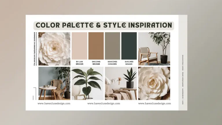 Modern living room decorated with minimalist pastel color palette ideas featuring blush pink, sage green, and soft neutral tones for Color Palette & Style Inspiration.
