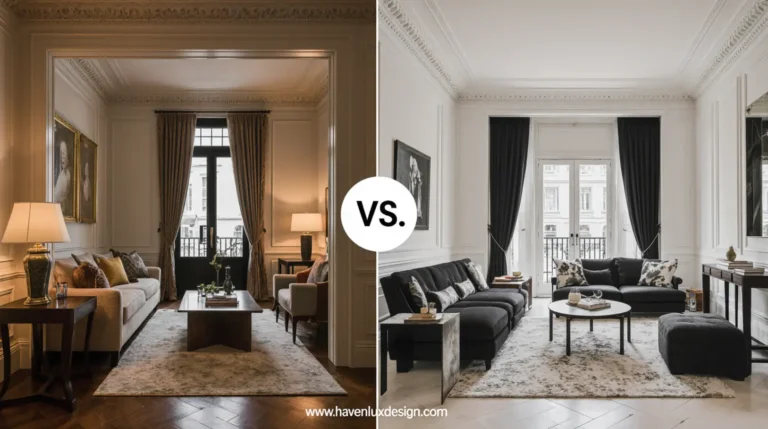 Classic vs Modern Interior Design