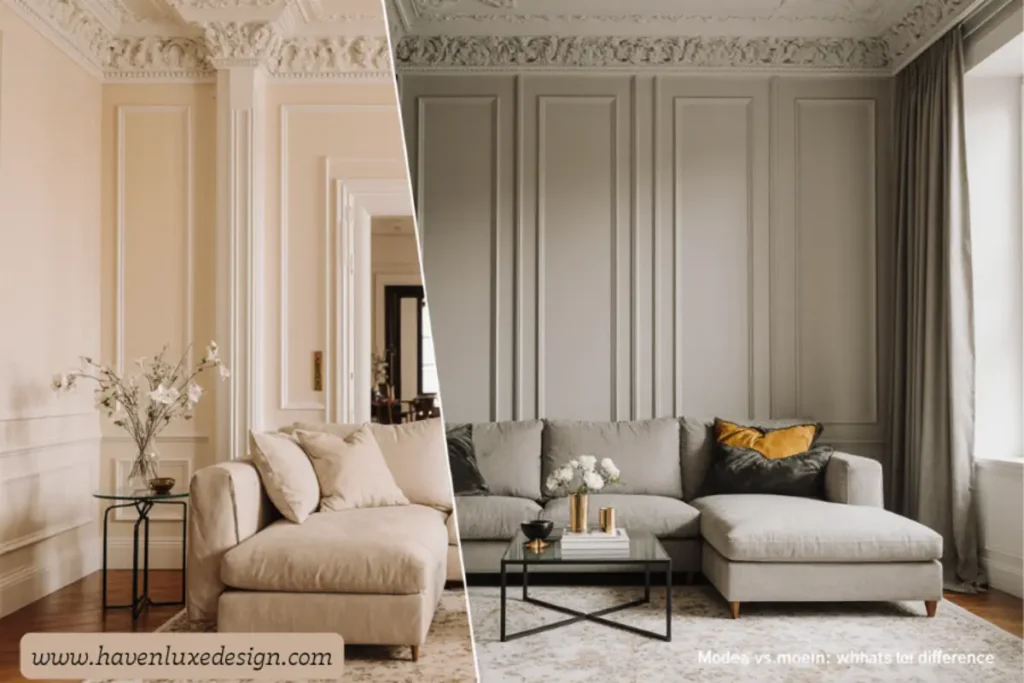 Classic vs Modern Interior Design Classic Interior Room