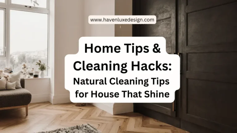 Natural cleaning tips for house using vinegar and baking soda