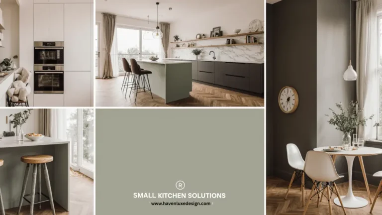 Small modern kitchen layout ideas with sleek cabinets and smart storage