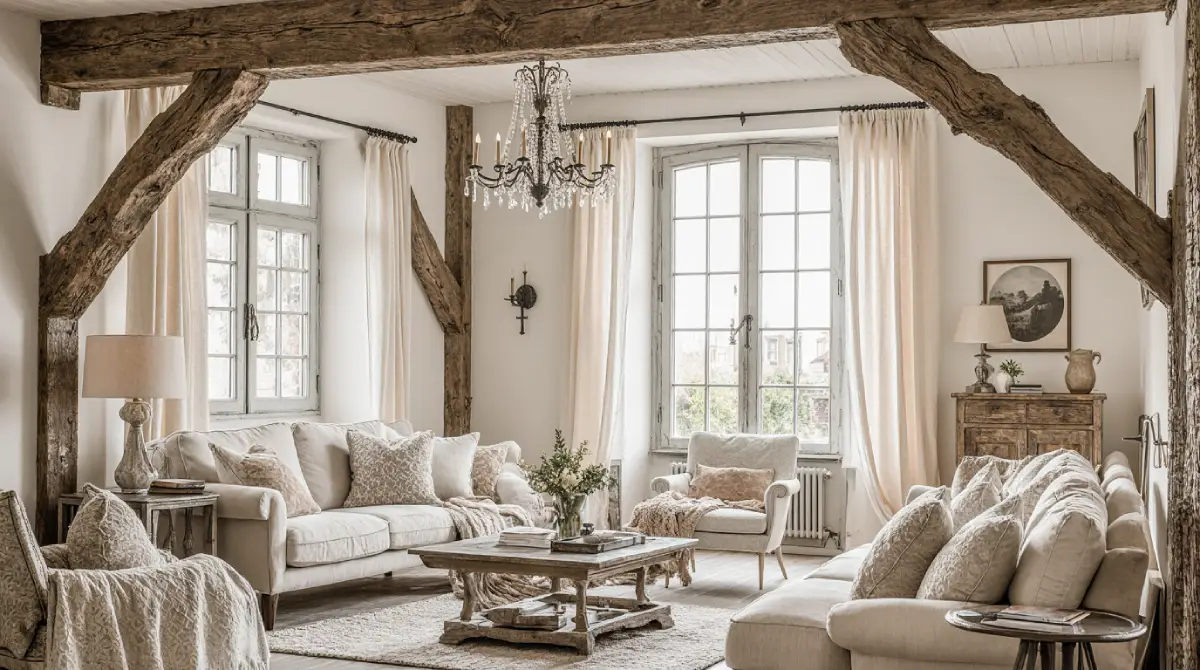 Rustic French Farmhouse Decor Ideas for Elegant Homes