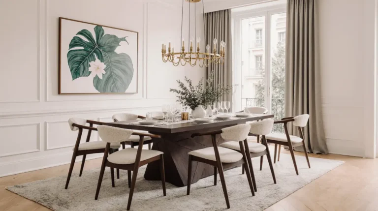 20 chic dining room ideas trending in American homes with modern tables and stylish décor