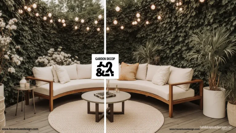 Small space garden decor DIY ideas for decorating a tiny balcony garden