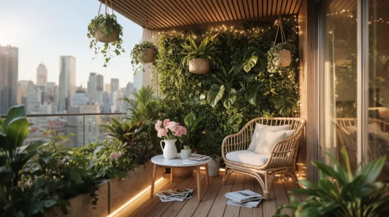 Balcony garden decor ideas