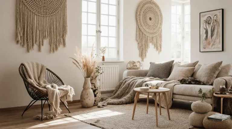 Stunning Boho Living Room Decor Ideas
