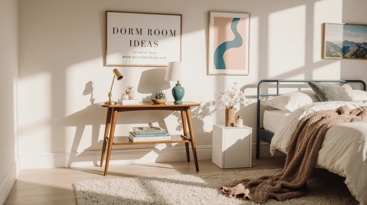 dorm room decor ideas on a budget DIY setup