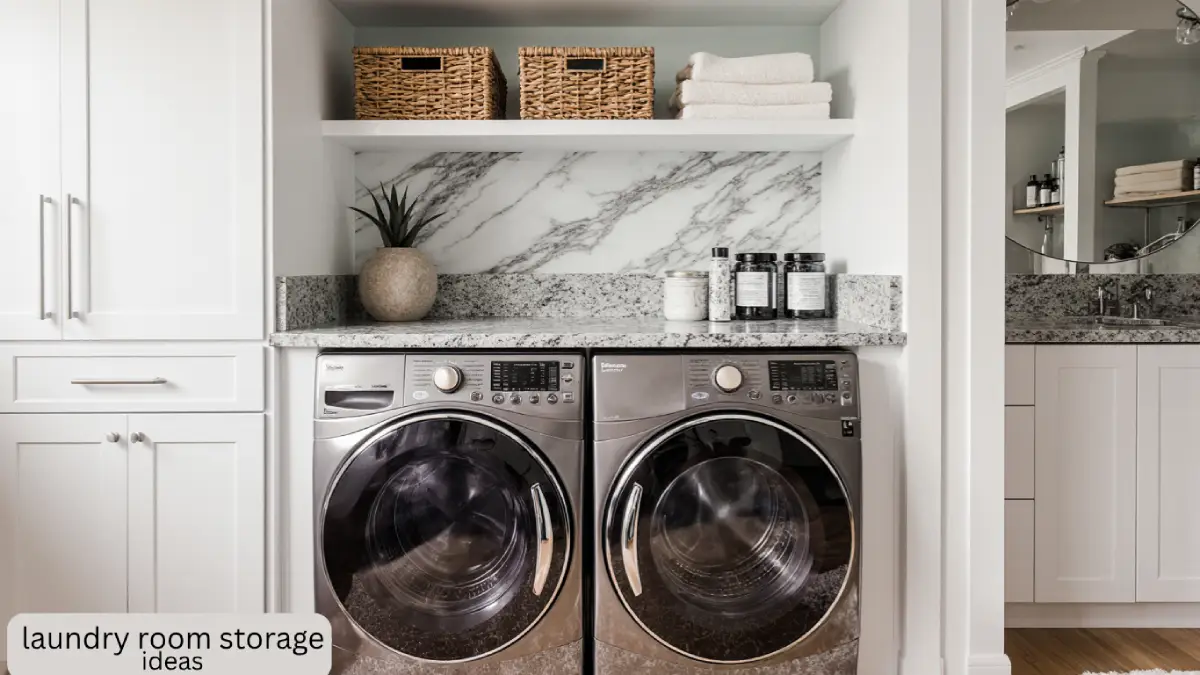 small laundry room storage ideas