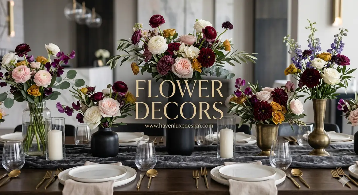 DIY Flower Decor Ideas for modern home interiors