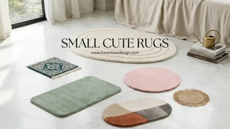 Soft small cute rugs with modern design