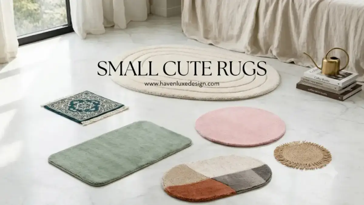Soft small cute rugs with modern design