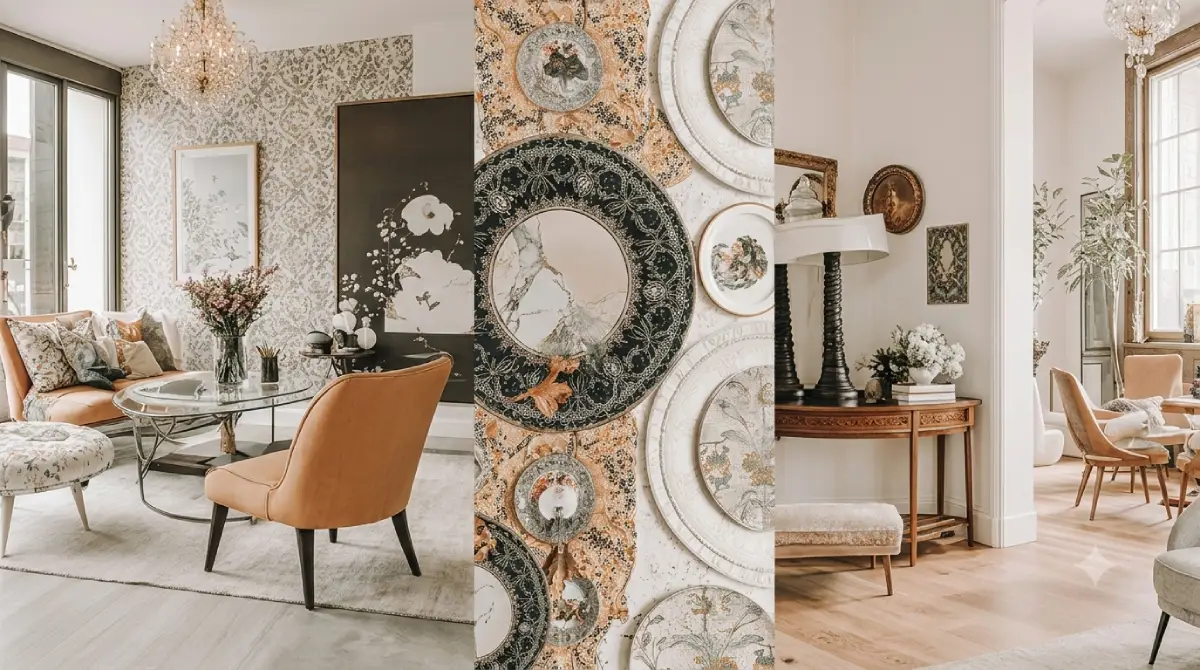 Eclectic mix patterns and colors