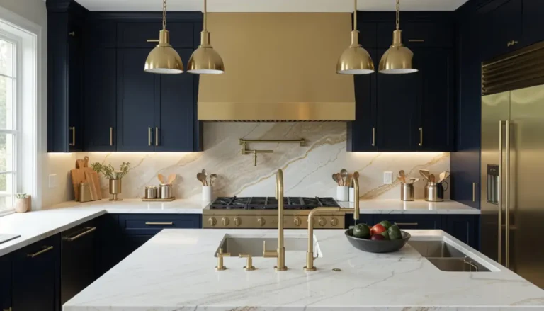 brass kitchen hardware ideas for dark cabinets